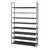 US 100cm 8 Layers Shoe Rack Extra Wide Portable Combined Simple Shoe Rack Black K484-PHO_0VJ25GJY_US