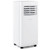 8000 BTU Portable Air Conditioner 3 in 1 AC Unit with Fan and Dehumidifier - Color: White - Size: 8 D681-FP10739US-WH