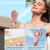 Color: Yellow - Portable Humidifier Fan Handheld Mist Fan Portable USB Mini Handheld Fan with Water F640-12000038824731349