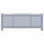  MDF Radiator Cover Gray 80.7" A949-325557