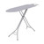 Foldable Ironing Board with Iron Rest and Adjustable Height-Gray - Color: Gray D681-JV11808GR