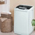 8.8 lbs Portable Full-Automatic Laundry Washing Machine with Drain Pump - Color: White D681-FP10219US