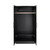 Black Freestanding Bedroom Cabinet Armoire Wardrobe Closet with Hanging Rail Q280-BLFGCW189283647