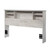 Full / Queen size Farmhouse Bookcase Headboard in Grey White Wood Finish Q280-FQHBRWP11658173