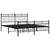  Bed Frame Black Powder-Coated Steel Double Bed Frame A949-373711