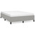  Bed Frame Light Grey Polyester, Plywood, Engineered Wood Full A949-347104