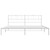  Bed Frame White Powder-Coated Steel 72.0x84.0 in Bed Frame A949-355517