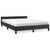  Bed Frame With Headboard Black Faux leather, plywood, engineered wood A949-347529
