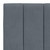  Headboard Cushion Dark grey Velvet (100% polyester) 72 in A949-374688