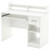 Contemporary Home Office Computer Desk in White Wood Finish Q280-SACDW9941