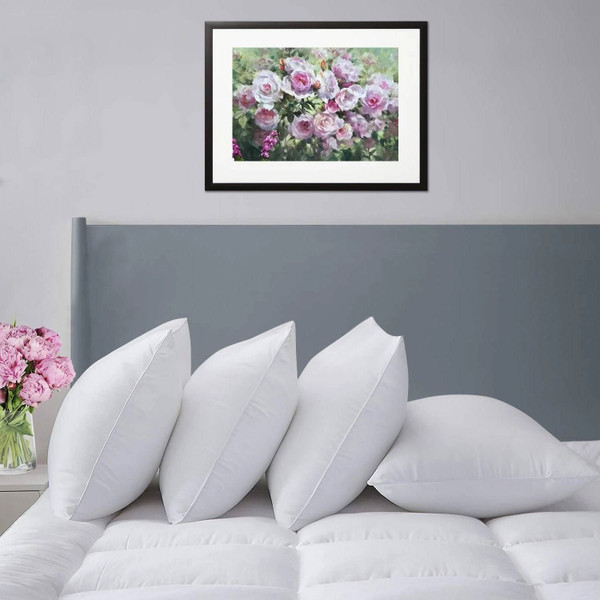 Set of 4 - Queen size Down Alternative Pillows - Machine Washable Q280-ANDAPMCF51395284