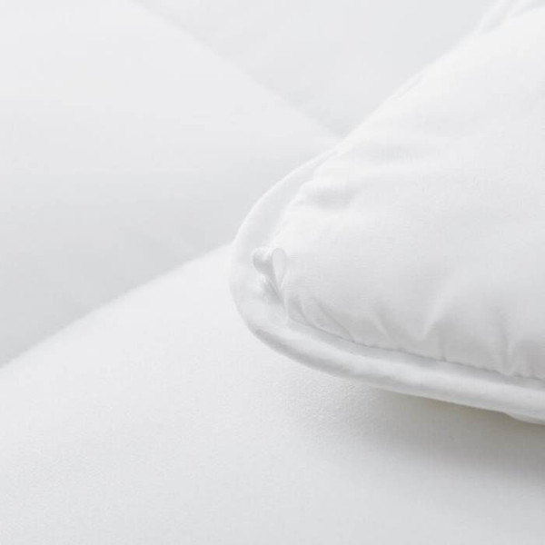King Size Cozy All Seasons Plush White Polyester Down Alternative Comforter Q280-KIFV4599