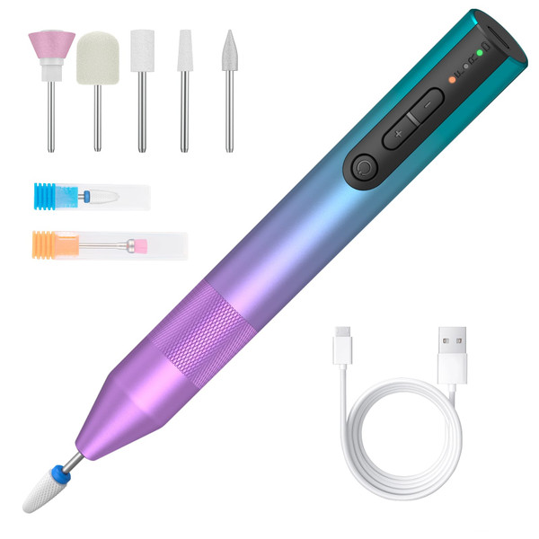 US ACEKOOL Nail Drill PE1 Cordless Electric Nail Drill Kit K484-PBE_0BELSBCI_US
