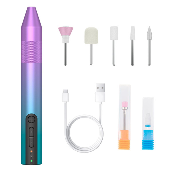 US ACEKOOL Nail Drill PE1 Cordless Electric Nail Drill Kit K484-PBE_0BELSBCI_US