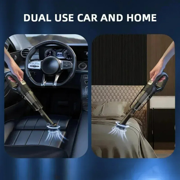 USB Charging Handheld Cordless Vacuum Cleaner 120W Portable Car Vacuum Cleaner Powerful Suction for F640-3256807373983279