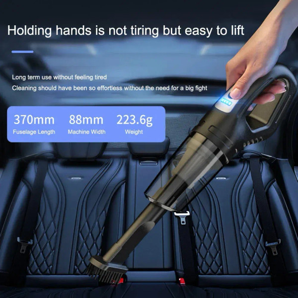 USB Charging Handheld Cordless Vacuum Cleaner 120W Portable Car Vacuum Cleaner Powerful Suction for F640-3256807373983279