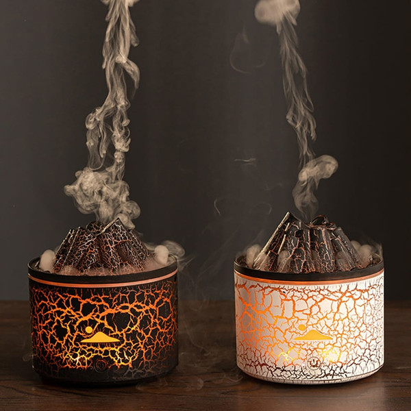 Aromatherapy Diffuser 180ml Ultrasonic Aromatherapy Humidifier USB Flame Aromatherapy Machine with  K484-FQZHE_LQJ5V6V7
