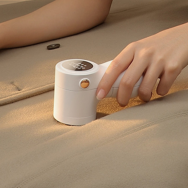 Digital Display Hairball Trimmer, Rechargeable 1200mAh Lithium Battery Lint Shaver, Fabric Shaver,  K484-FQZHE_RLHQCKUC