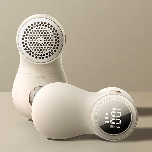 Digital Display Hairball Trimmer, Rechargeable 1200mAh Lithium Battery Lint Shaver, Fabric Shaver,  K484-FQZHE_RLHQCKUC