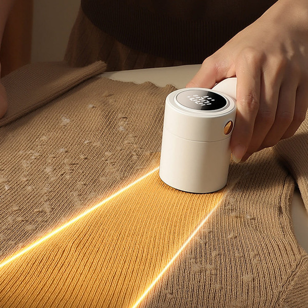 Digital Display Hairball Trimmer, Rechargeable 1200mAh Lithium Battery Lint Shaver, Fabric Shaver,  K484-FQZHE_RLHQCKUC