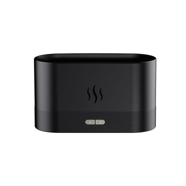 Usb Flame Night Light Air Humidifier Aromatherapy Essential Oil Diffuser Cool Mist Maker Black K484-PHO_0VU4PYIV