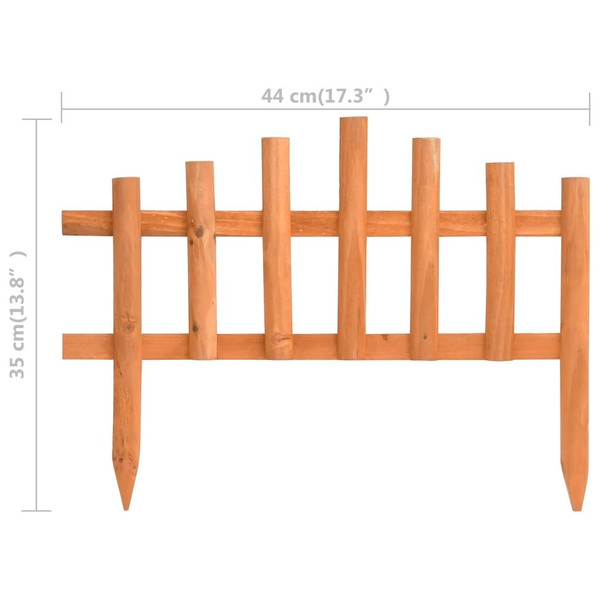 Lawn Edgings 10 pcs Firwood 14.4' A949-314846