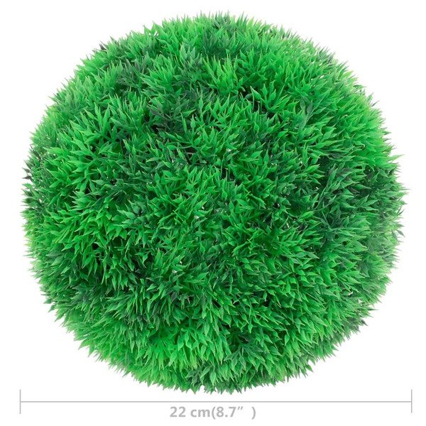 Artificial Boxwood Ball Lush mixed green Polyethylene Medium A949-315478