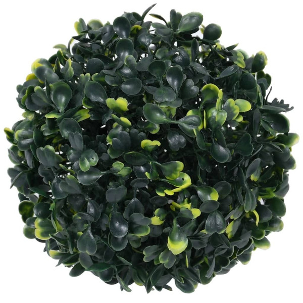 Fake Boxwood Ball Mixed Green Polyethylene Medium A949-315468