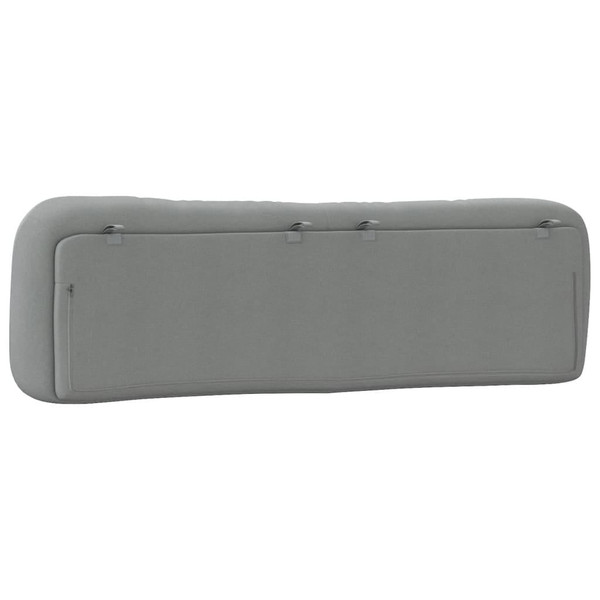 Headboard Cushion Light Grey Fabric (100% polyester) A949-374633