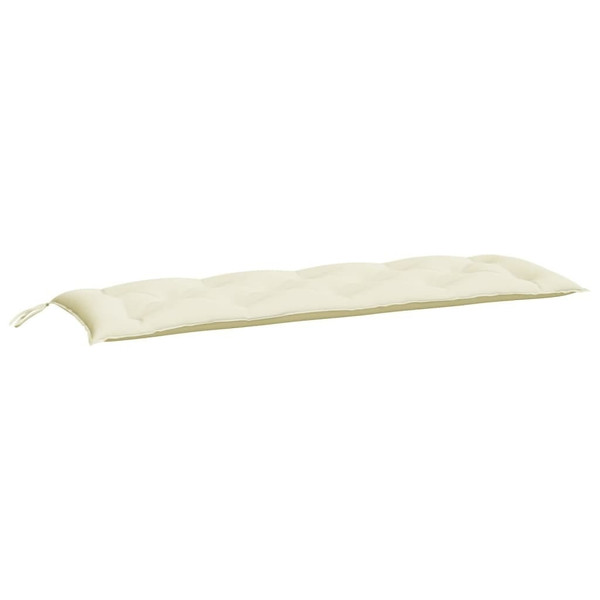 Garden Bench Cushion Cream White Oxford Fabric (100% Polyester) A949-314958