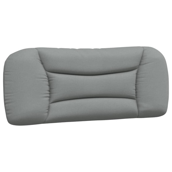 Headboard Cushion Light Grey 100% Polyester Standard Rectangular A949-374549