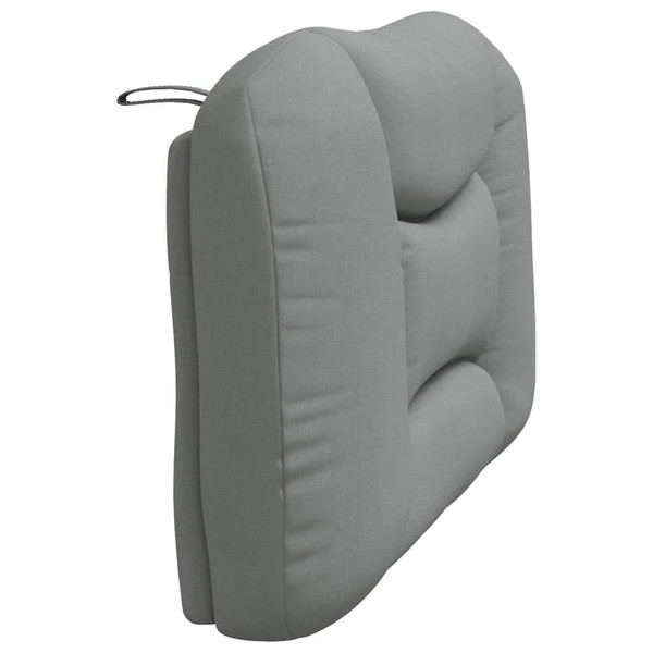 Headboard Cushion Light Grey 100% Polyester Standard Rectangular A949-374549