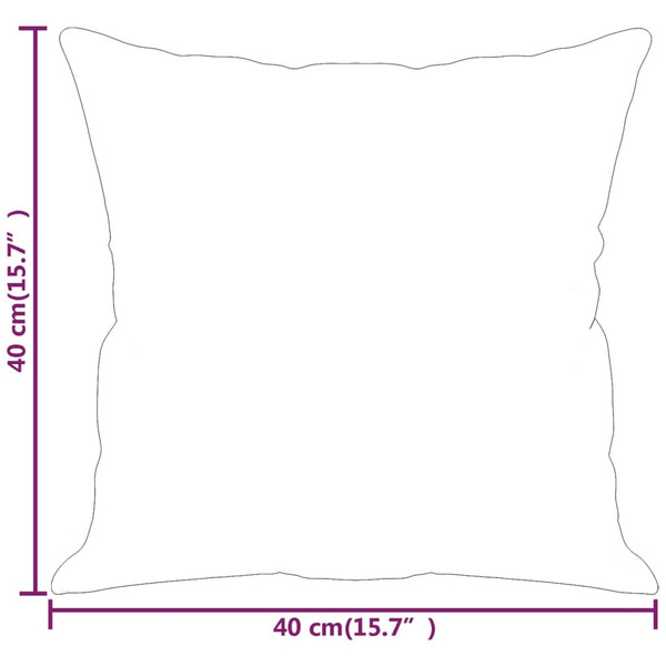 Throw Pillow Light Gray Velvet (100% polyester) 16 x 16 in A949-349485