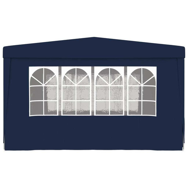 Party Tent Blue Polyethylene, Steel Large Foldable Party Tent A949-48526