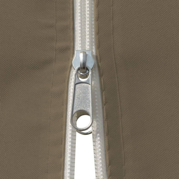 Garden Marquee with Curtains 13.1'x9.8' Taupe 0.6 oz/ft A949-312232