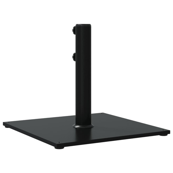 Umbrella Base Black Steel 37.5 lb Umbrella Base Square A949-368678
