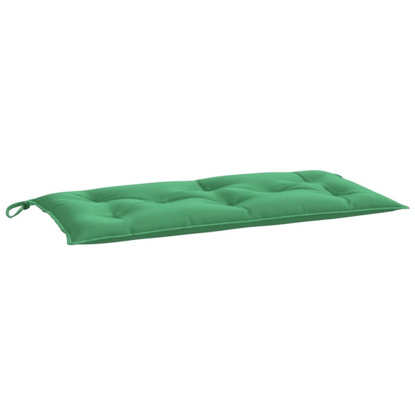 Garden Bench Cushion Set of 2 Green Oxford fabric (100% polyester) A949-361664