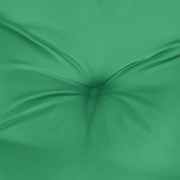 Garden Bench Cushion Set of 2 Green Oxford fabric (100% polyester) A949-361664