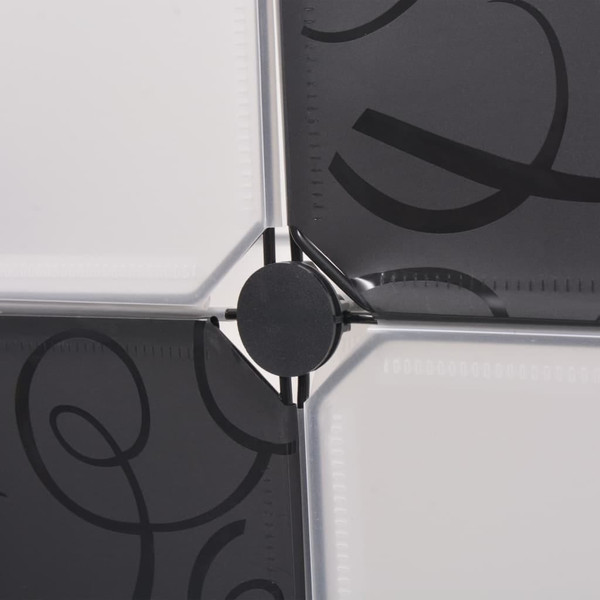 Storage Cube Organizer Black and White A949-244924