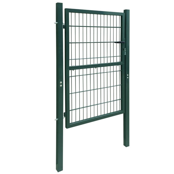 2D Fence Gate (Single) Green 39.4x55.1" A949-141750