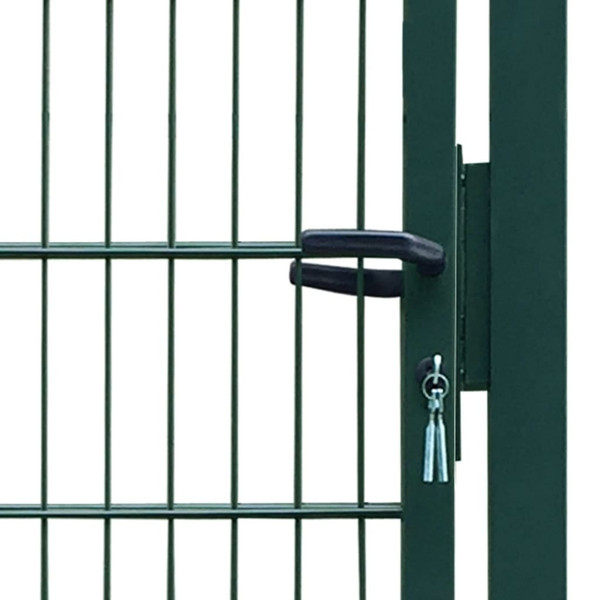 2D Fence Gate (Single) Green 39.4x55.1" A949-141750