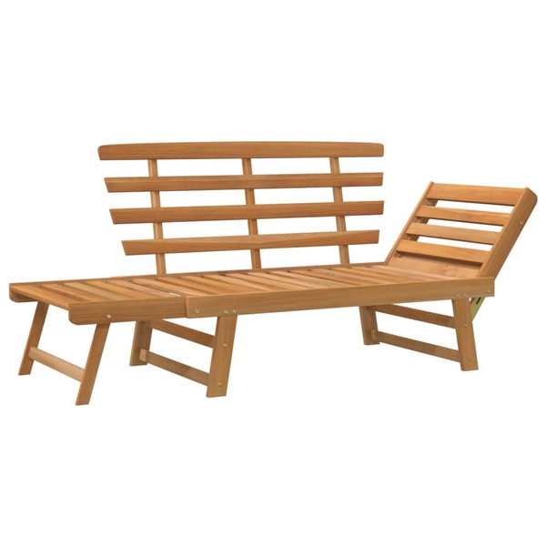 Garden Bench Brown Solid acacia wood Large A949-316471