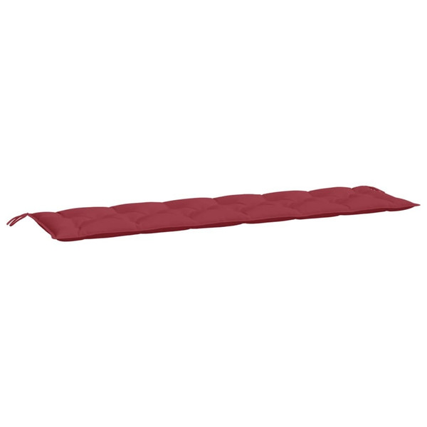 Garden Bench Cushion Set of 2 Wine Red A949-315049