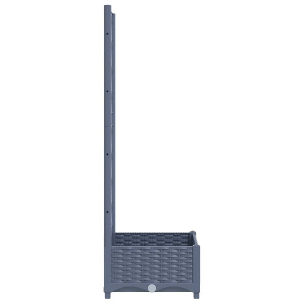 Garden Planter Blue grey Polypropylene Large Planters A949-318248