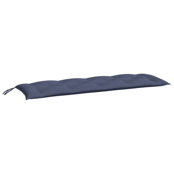 Garden Bench Cushion Set of 2 Navy Blue A949-379085