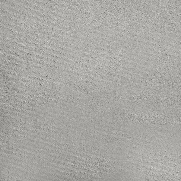 Footstool Light grey 100% polyester microfiber fabric, plywood A949-349362