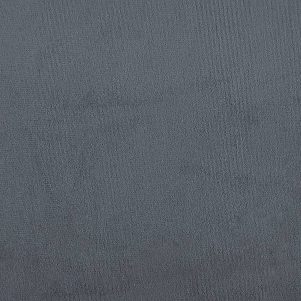 Bench Dark grey Velvet (100% polyester), metal, plywood A949-351415