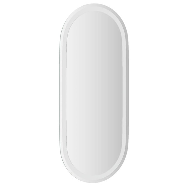 Led Bathroom Mirror Cool White Glass Medium Led Bathroom Mirror A949-353285