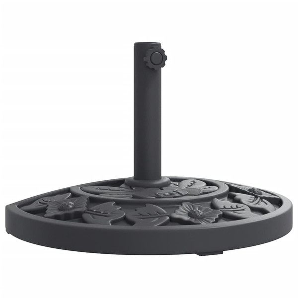 Parasol Base Black PE and concrete 19.8 lbs Parasol Base A949-4007970