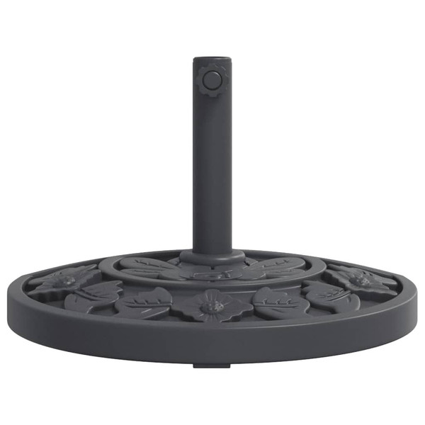 Parasol Base Black PE and concrete 19.8 lbs Parasol Base A949-4007970